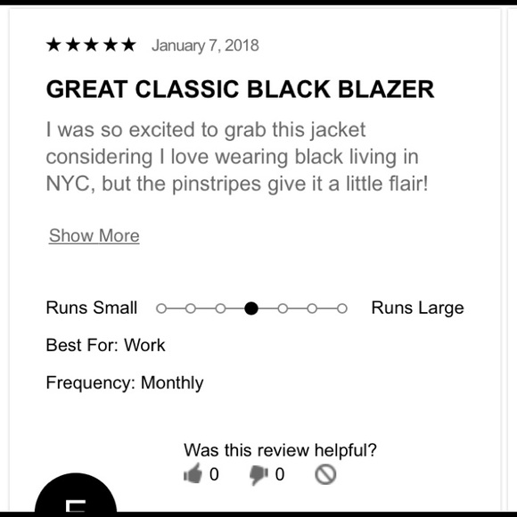 NWOT Express Pink Pinstripe Blazer - Picture 5 of 6